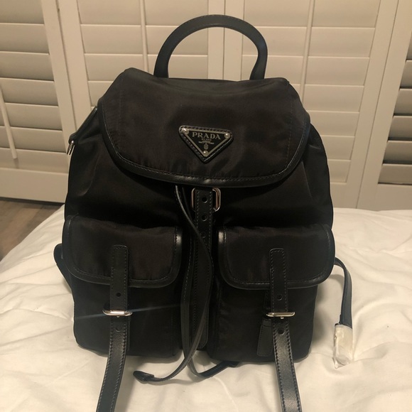 PRADA Backpack - Small - Black - NWT - Picture 1 of 12